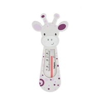 Babyono Funky Giraffe Bath Thermometer Pink