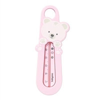 Babyono Pink Bear Bath Thermometer