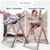 Baby Elegance Mash High Chair Bundle - White