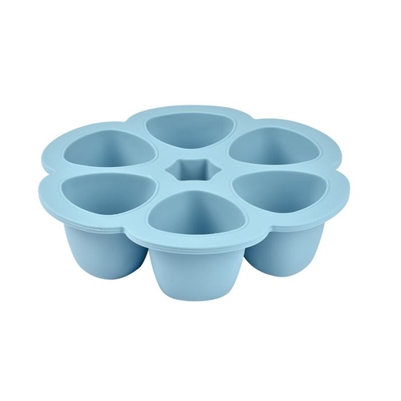 Beaba Multipurpose Silicone Storage Pots 150ml - Blue