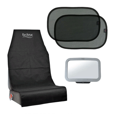 Britax Car Seat Protector I Mirror I Sunshade Bundle