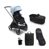 Bugaboo Dragonfly The Essential Pushchair Bundle - Graphite/Skyline Blue