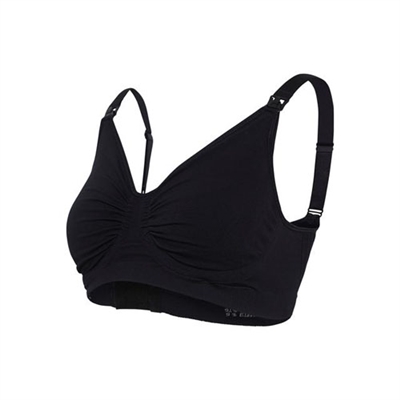 Carriwell Maternity & Nursing Bra with Carri-Gel Support Black XLarge