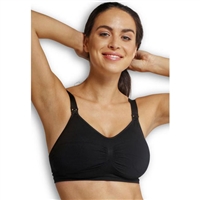 Carriwell Padded Maternity Bra Black Large