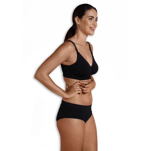 Carriwell Seamless Maternity Bra Black Large now available online and  instore at All4Baby.