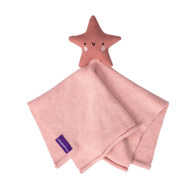 Clevamama Shooting Star Organic Baby Comforter Pink