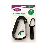 Clevamama ClevaHooks - 2 Pack Stroller Hooks