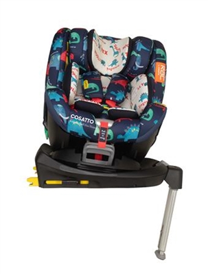 Cosatto Come and Go i-Size Rotate Car Seat D is for Dino (5PP)