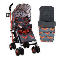 Cosatto Supa 3 Charcoal Mister Fox Stroller