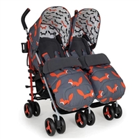 Cosatto Supa Dupa 3 Stroller Mister Fox Double Stroller