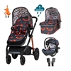 Cosatto Wow 2 Car Seat Bundle Charcoal Mister Fox