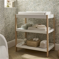 Cuddle Co Nola Changing Unit White and Natural