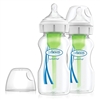 Dr Browns Options+ 270ml Wide Neck Bottles - 2 pack