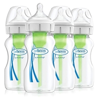 Dr Browns Options+ 270ml Wide Neck Bottles - 4 pack