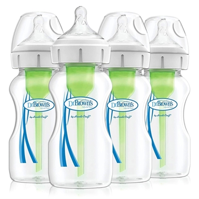 Dr Browns Options+ 270ml Wide Neck Bottles - 4 pack