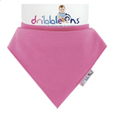 Dribble Ons Bib Pink