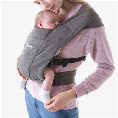 Ergobaby Embrace Cozy Newborn Carrier Heather Grey