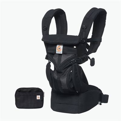 Ergobaby Omni 360 Baby Carrier All-In-One Cool Air Mesh Onyx Black
