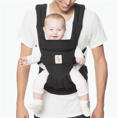 Ergobaby Omni 360 Baby Carrier All-In-One Pure Black