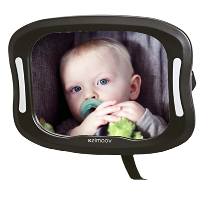 Ezimoov | Baby Car Mirror with LED Light