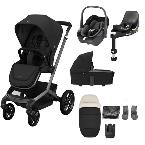 Maxi Cosi FAME Complete Bundle Twillic Black