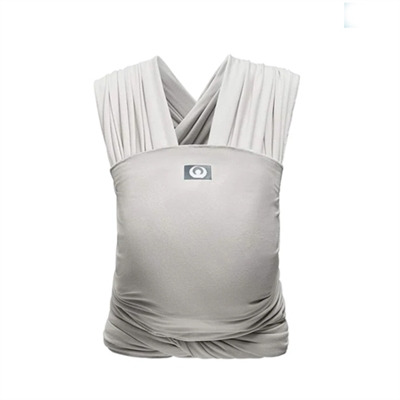 Gaia Stretchy Wrap Organic Cotton Silver Grey