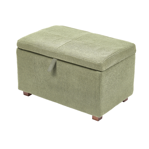 Gaia Baby Serena Footstool - Sage incl.  Walnut Leg Set