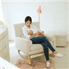 Gaia Baby Serena Rocking & Nursing Chair - Oat