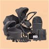 iCandy Core Pushchair and Carrycot - Complete Bundle Dark Grey