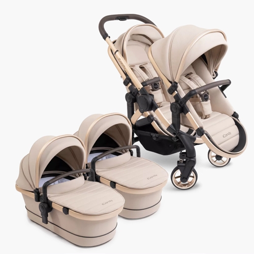iCandy Peach 7 Pushchair and Carrycot - Twin Biscotti