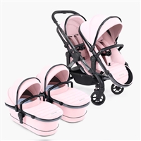 iCandy Peach 7 Pushchair and Carrycot - Twin Blush