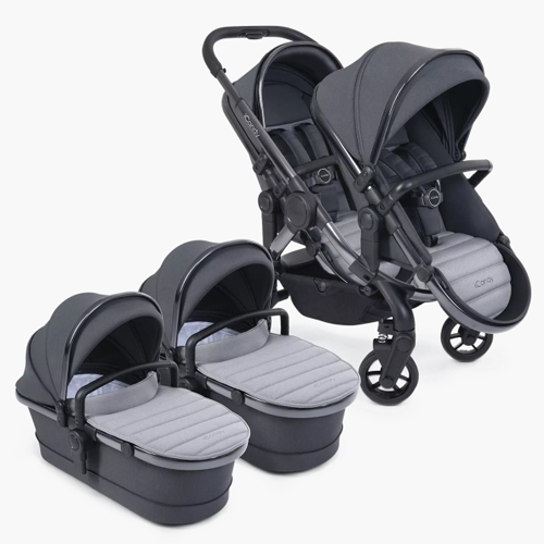 iCandy Peach 7 Pushchair and Carrycot - Twin Phantom Truffle