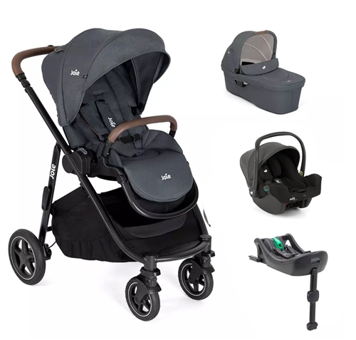 Joie Versatrax Moonlight Travel System with Joie I-Snug & Base