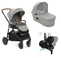 Joie Versatrax Pebble Travel System with Maxi Cosi Pebble PRO 360 and Familyfix  PRO 360