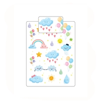 Little Bubz Toddler/Cot Bed Duvet Cover Set - Clouds