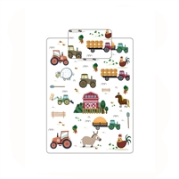 Little Bubz Toddler/Cot Bed Duvet Cover Set - Farm