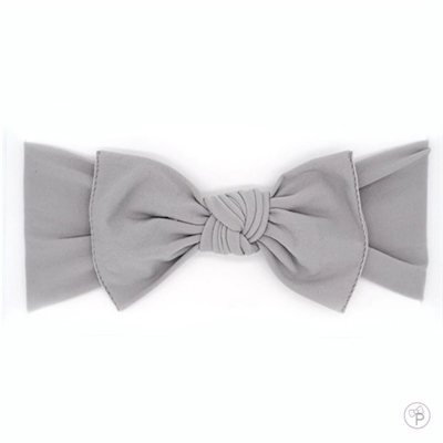 Little Bow Pip - Grey Pippa Bow Medium