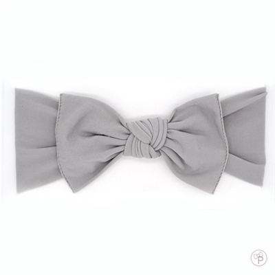 Little Bow Pip - Grey Pippa Bow Small