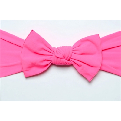 Little Bow Pip - Neon Pink Pippa Bow Medium