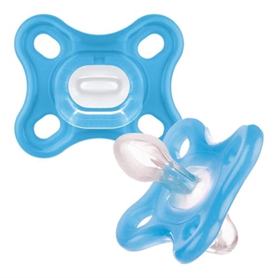 MAM  Comfort 0+ Months Soother 2 Pack - Blue