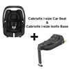 Maxi Cosi Cabriofix i-size & Isofix Base Bundle Essential Black