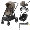 Maxi Cosi Zelia Luxe Travel System Package - Truffle