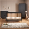 Obaby Maya Scandi 3 Piece Room Set Slate and Natural