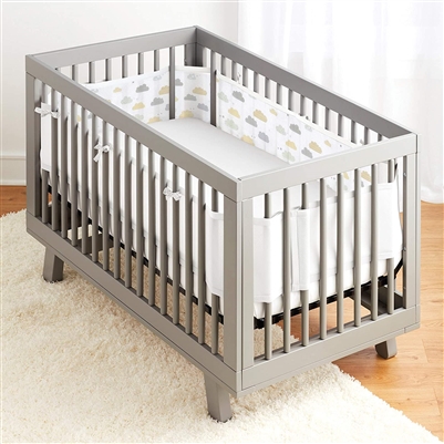 BreathableBaby Mesh Cot/Cot Bed Liner On Cloud 9