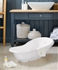 Mamas & Papas Baby Bath - White / Grey