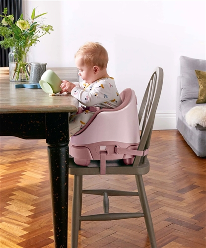 Mamas & Papas Bug 3-in-1 Floor & Booster Seat with Activity Tray - Blossom