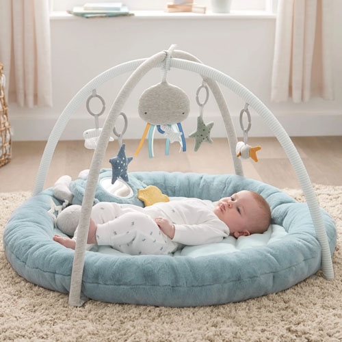 Mamas & Papas Welcome to the World Playmat Under the Sea Playmat - Blue