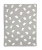 Mamas & Papas Welcome To The World Knitted Elephant Blanket - Grey