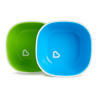 Munchkin Splash Bowls - Blue and Green