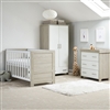 Obaby Nika 3 Piece Room Set â€“ Grey Wash and White